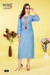 Tahmina By Dee Cee A Linen Embroidery Kurtis Wholesale Clothing Suppliers In India